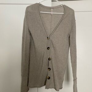 Free people cashmere cardigan